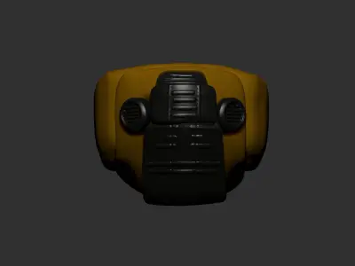 helmet high poly sculpt 3d printable  3D model