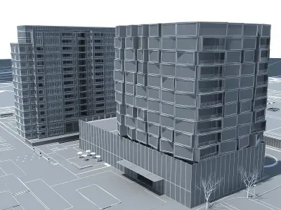 Building 62 3D model