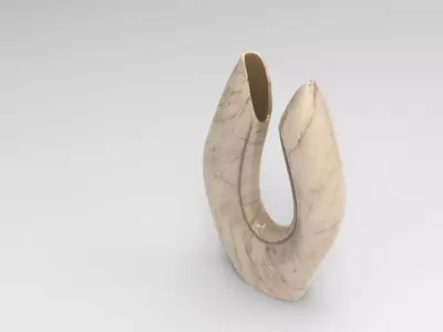 Konko Vase Low-poly 3D model