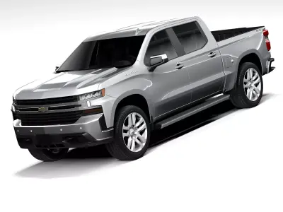 Chevrolet SIlverado 1500 LT 2019 3D model