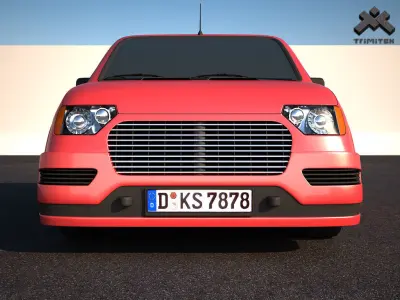 Generic No Brand City Car 3D model