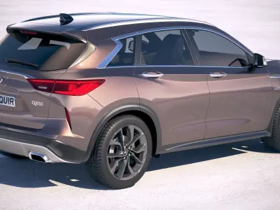 Infiniti QX50 2019 3D model