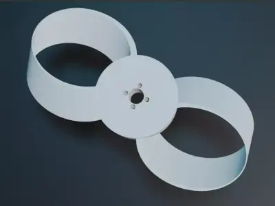Toroidal Propeller 3D print model