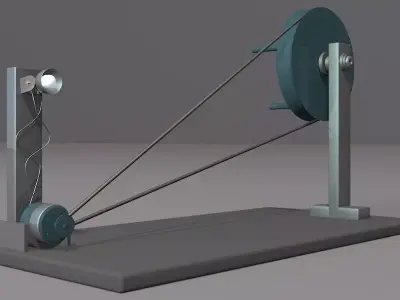 Electric Generator 3D model