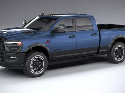 RAM Heavy Duty 2025 3D model
