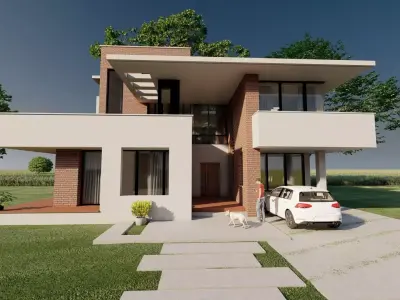 3d model of residence 3D model