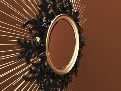 Mirror Pilar 3D model