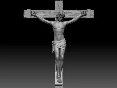 Jesus Christ 3D print model
