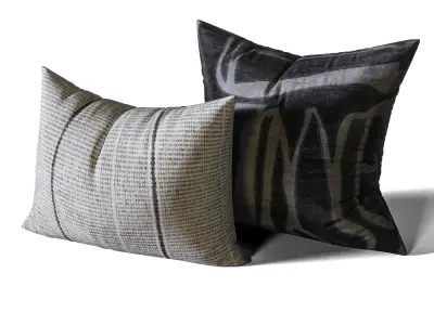 Pillow Set 03 3D model