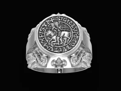 Ring men 3D print model