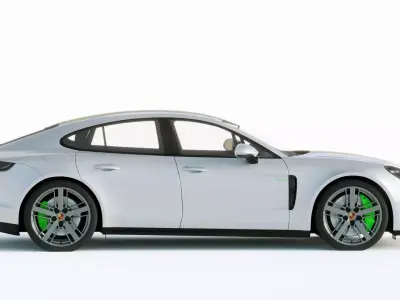 Porsche Panamera 4 Hybrid 2021 3D model