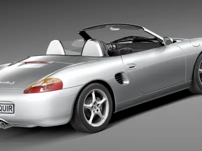 Porsche Boxster S 1996-2004 3D model