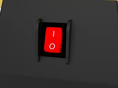 Bench Grinder 4K 3D model