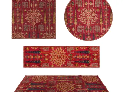 Rugs No 856 Low-poly 3D model
