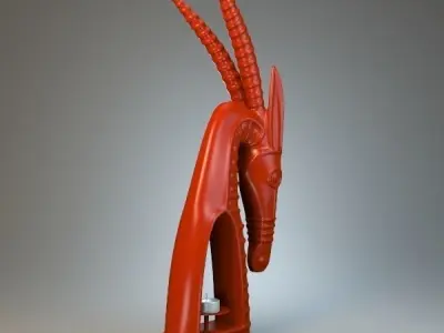 Sculpture Capricorn 3D model