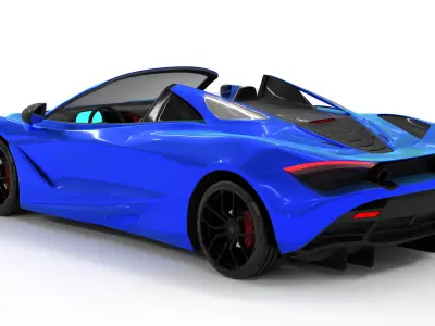 McLaren 720S Spider 3D model