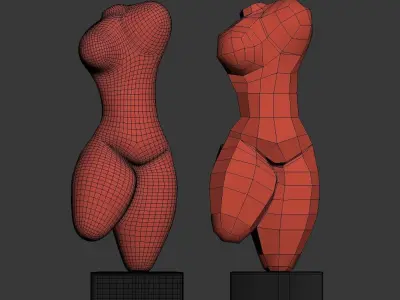 Sculpture The Model 3D model