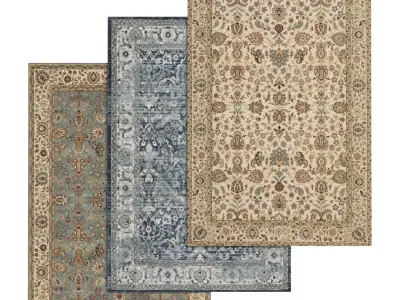 Rug Set 823 3D model