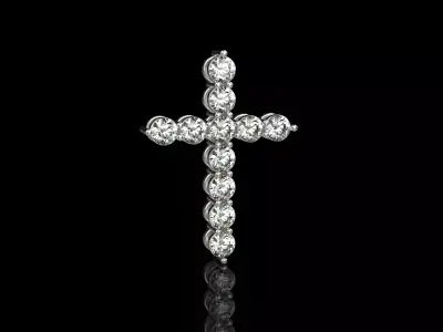 Cross Pendant 80044 3D print model