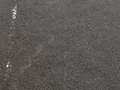 asphalt 14 png pbr seamless 3D model