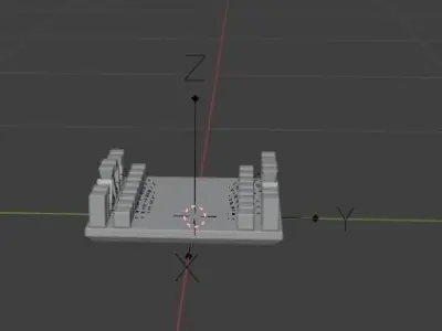 CHESS LOW POLY Free low-poly 3D model