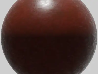 Old bordeaux cast iron - 4K PBR material Texture