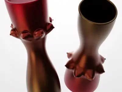 Camille Vase 3D model