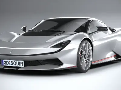 Pininfarina Battista 2020 3D model