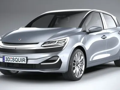 Generic Hatchback v2 2022 3D model