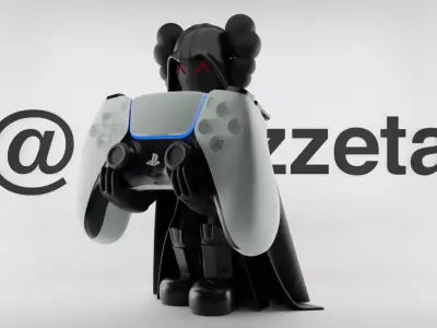 Kaws Darth Vader Controller Stand Play Station and Xbox Textured Low-poly 3D model