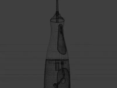 Oral Irrigator Model Low-poly 3D model