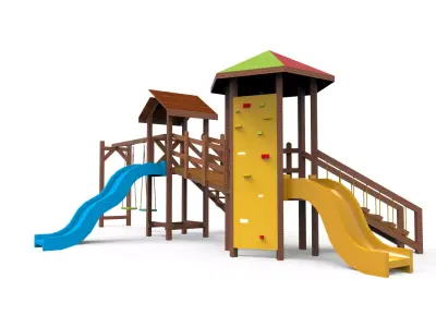 Playground tipe A 3D model