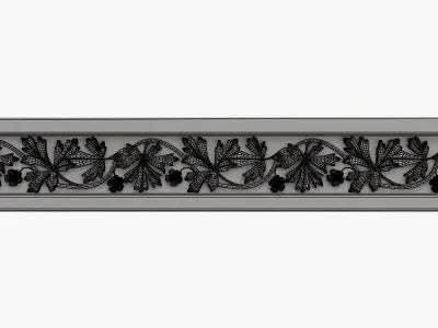 Gothic moulding CNC 3D model