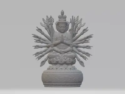 Quan Yin  3D print model