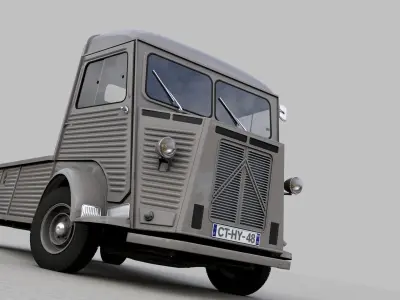 CITROEN HY PICKUP 1948 3D model