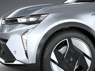Renault Scenic E-Tech 2024 3D model