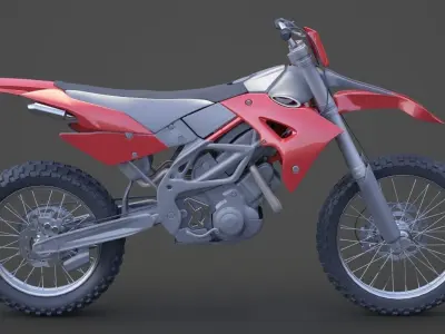 Generic Motorbike 3D model