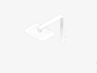 Shower - Head - Luxury - XY Orli Low-poly 3D model