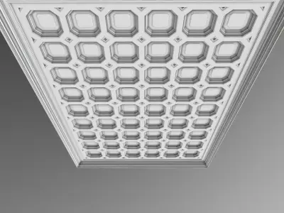 Classical ceiling design Pl-cmc4 3D model