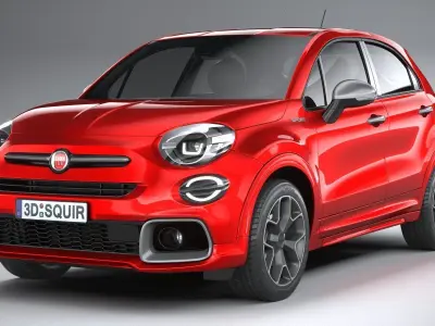 Fiat 500X Sport 2020 3D model