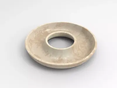 Usey Vase Low-poly 3D model