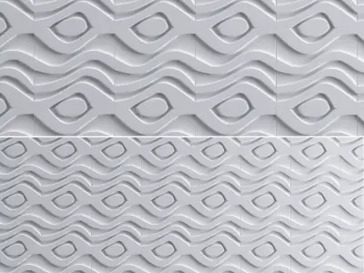 Pannello 3D DS8037 wall panel 3d model Low-poly 3D model