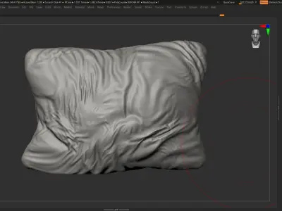 pillow 02 3d print model 3D print model