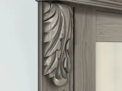 sliding door 3D model