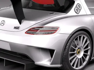 Mercedes Benz SLS AMG GT3 3D model