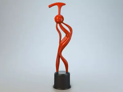 Sculpture Harlequin 3D model