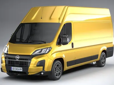 Opel Movano L4H3 2024 3D model