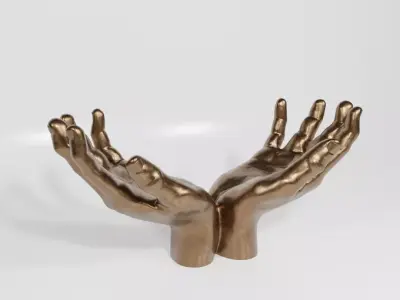 Hand Holder 3D model