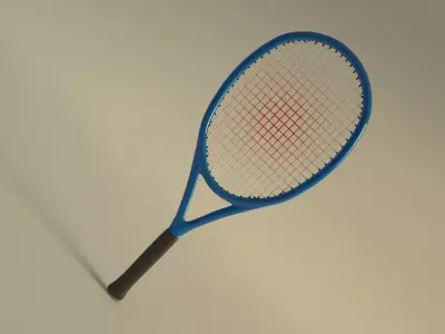 SPORT---TENNIS---Racket tennis racket 3D model