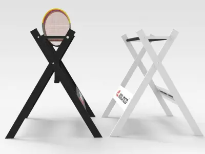 Tennis Racket Stand 3D model
